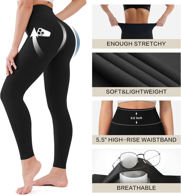 ComfortFit Leggings with Pockets
