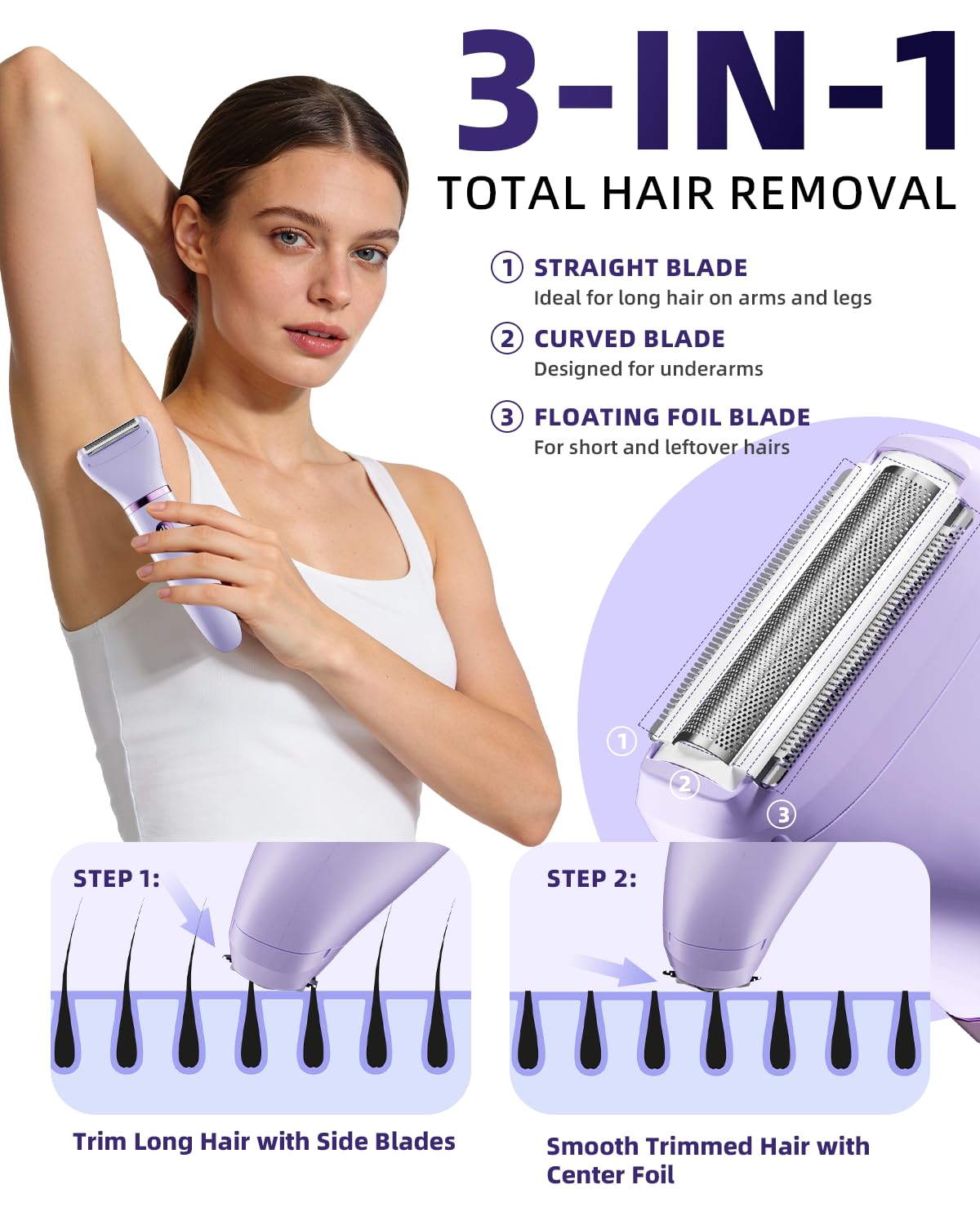 Ufree Lady Shaver Bikini Trimmer