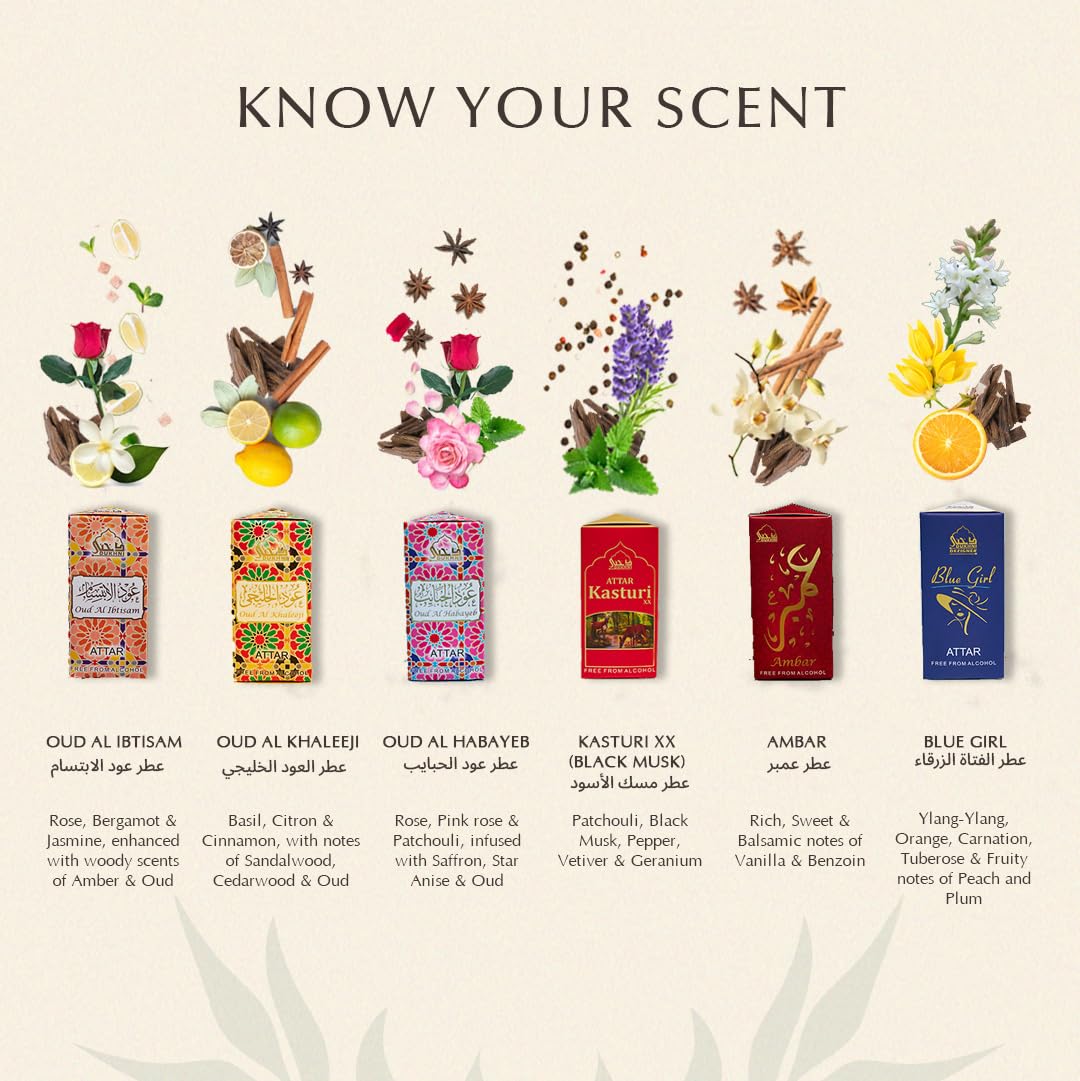 Dukhni Scented Oil Collection