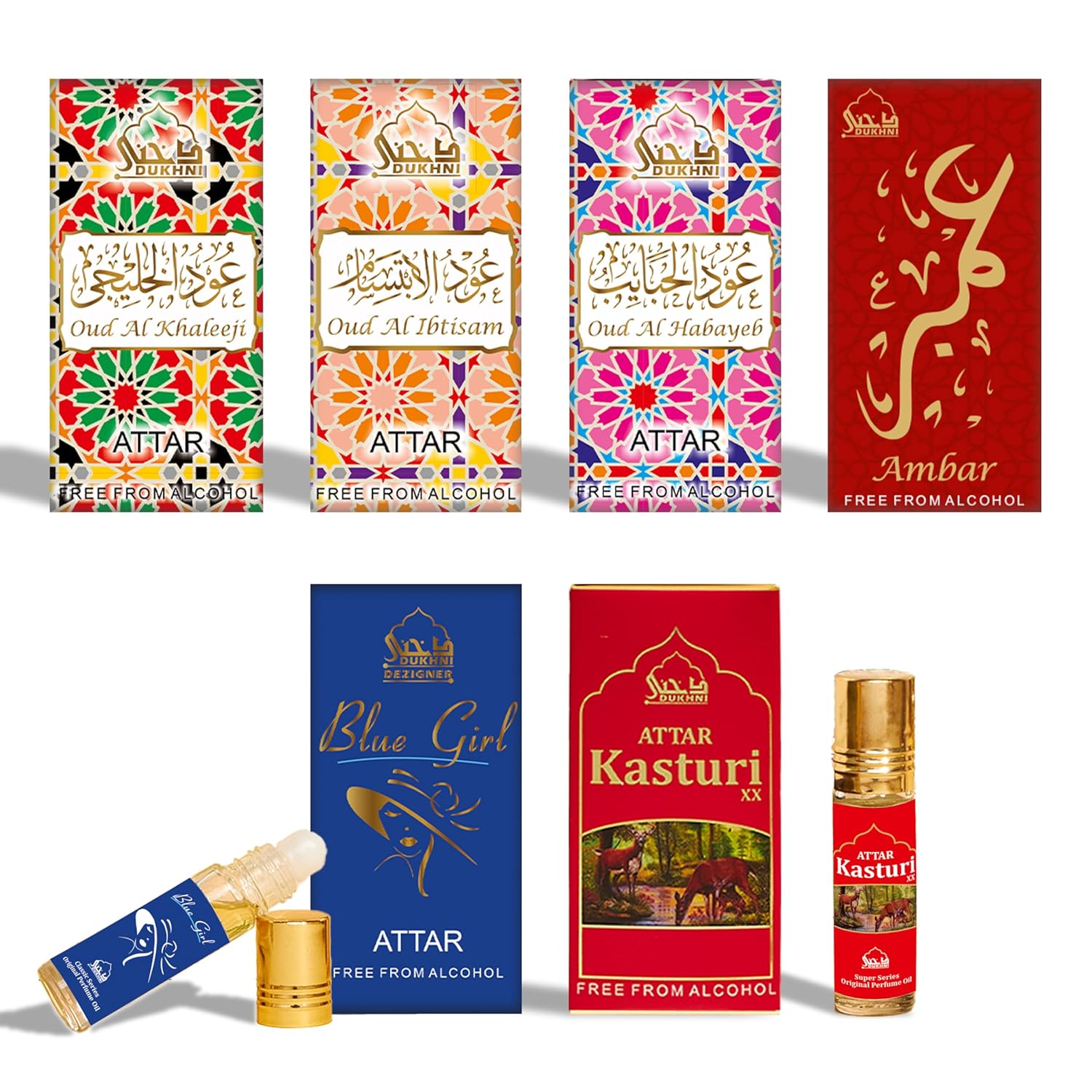 Dukhni Scented Oil Collection