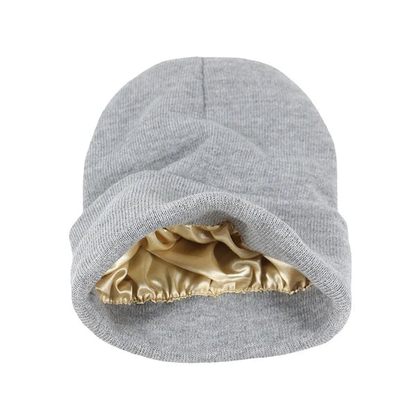 Cozy Satin-Lined Winter Beanies